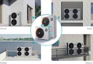 Aire Acondicionado Central Hisense AVS-28HJDTD de Pared con Autolimpieza, Alta Eficiencia, Uso Comercial y Doméstico, 5800-28700 BTU - Product Image 3