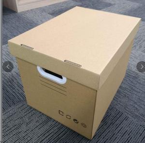 High Quality Corrugated Office File Storage Printed Archive Bankers Boxes Archive Carton Box File