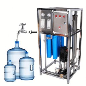 ระบบกรองน้ำแบบออสโมซิสย้อนกลับ พร้อมปั๊ม PLC  วัสดุเหล็ก FRP สำหรับบำบัดน้ำ  ความจุ 250 ลิตร/ชั่วโมง รับประกัน 1 ปี สำหรับการกรอง - Product Image 2
