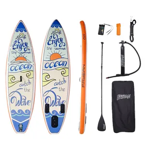 2024 Best Selling pattern inflatable sup surfing paddle board China factory supply sup paddleboard with high quality