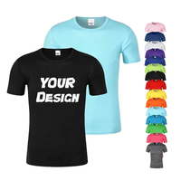 Groothandel gebreide oversized korte mouw eco-vriendelijke snel drogende T-shirt voor unisex 100% polyester marathon hardlopen outdoor