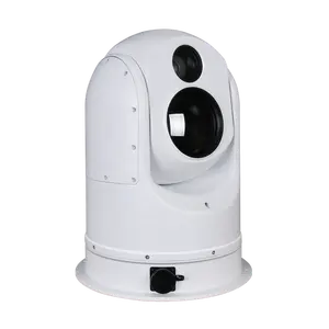 El nivel de protección de la cámara PTZ de doble lente 4G alcanza IP66 Super disipación de calor con láser oem odm