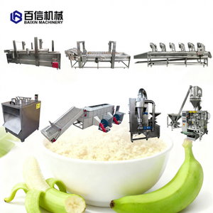 สายการผลิตผงกล้วยอัตโนมัติ วัสดุ SUS304 กำลังการผลิต 50-1000 กก./ชม. - Product Image 1