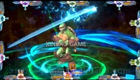 Permainan Papan Ninja Turtle Fishing dari Baja Anti Karat Versi Bahasa Inggris 1 Tahun Tingkat Kemenangan Tinggi 8-10 Pemain Kit Permainan Menembak Ikan