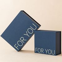 Glitter Coated 4C Rigid Paperboard Flip Gift Box Glossy/Matt Lamination UV Coating Silk Screen Personalized Logo Luxury