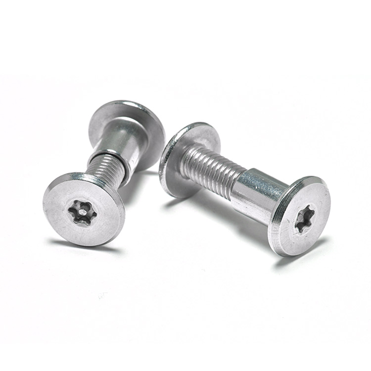 M3 M4 M5 M6 M8 M10 M12 Stainless Steel 304 Wood Furniture Metal Sheet Book Leather Rivet Barrel Nut Torx Pin Chicago Scr