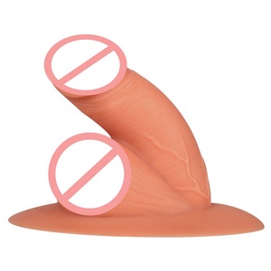 <span class=keywords><strong>FTM</strong></span> <span class=keywords><strong>Packer</strong></span>-consolador corto realista para adultos, suave, transgénero, empaquetador de pene - Product Image 3