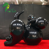 Poupée gonflable personnalisée en PVC noir lisse avec sph, jouet sexuel pour adultes gonflable