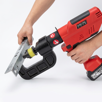 Nouveau perforateur sans fil SHIDA QS-B20 avec moteur sans balais, force de 120KN pour le poinçonnage multi-métaux et la fabrication de panneaux solaires