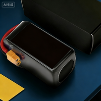 Cellule lithium-ion 2S 7,4V 450mAh à décharge élevée 100C pour drone de course RC, composant de puissance de remplacement