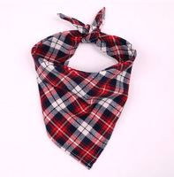Bandana triangulaire pour chien, personnalisable, en coton écologique, imprimé avec logo, pour le printemps, l'été et l'hiver
