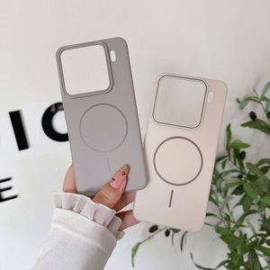 Original Matte Hard PC Magnetic Case <b>for</b> Xiaomi Mi 15 Ultra 14 13 Pro Wireless Charging Ultra-thin Shockproof Luxury Cover - Product Image 3