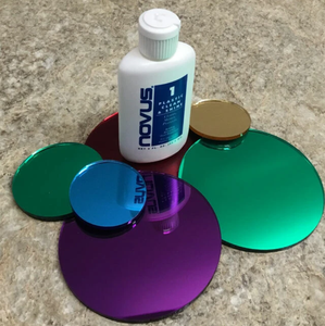 Blue Mirror Acrylic <b>Sheet</b> Electroplated Mirrored <b>Plastic</b> Cutting 3mm Thick 1220x2440mm Size Vibrant Color Laser Material for - Product Image 6