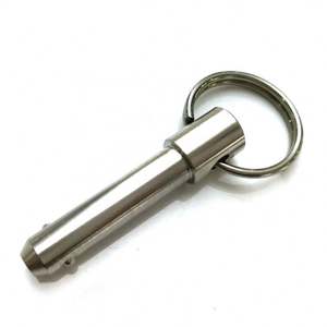 Pasador de Liberación Rápida con Acabado Pulido, Acero Inoxidable 316, Sin Rosca, Accesorios para Bolas de Billar, Barco Marino, 8mm, Soporte de Servicio OEM - Product Image 5