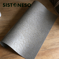 Plaque flexible en pierre craquelée, feuille mince de granit, céramique souple pour bâtiments résidentiels et commerciaux