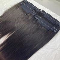 Usine en gros halo clip dans les extensions de cheveux 100 cheveux humains une pièce pour la perte de cheveux clairsemée