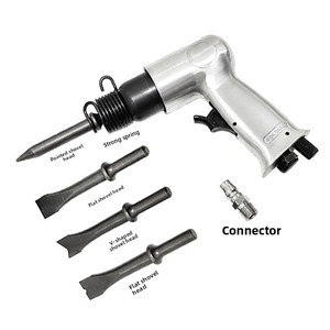 Kit de décapage <span class=keywords><strong>pneumatique</strong></span> 150 types : Ciseaux pneumatiques, <span class=keywords><strong>marteau</strong></span> décapant, pistolet de décapage, ciseaux de décapage <span class=keywords><strong>pour</strong></span> pneus à tige ronde, en boîte, Chine - Product Image 5