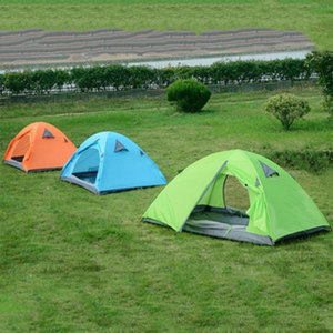 Zaino in spalla Tenda, 2 Persona Palo di Alluminio Leggero Tenda Da Campeggio, Doppio Strato Borsa Portatile per Escursionismo, Viaggiare - Product Image 1