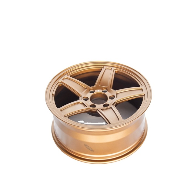 Forged Car Wheel of 20 Inch 6x139.7 mm ET 18 mm Bronze-Colored Rims With 6 Bolt Holes Aluminum Alloy Wheel