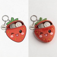 Porte-monnaie en peluche personnalisé mignon, mini portefeuille, sac à fermeture éclair, pochette pour écouteurs, petite pochette à monnaie Kawaii, porte-clés