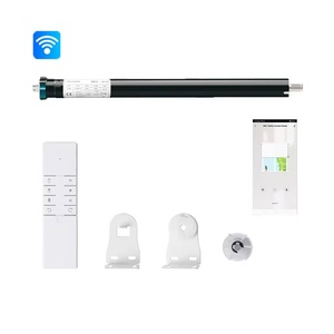 <span class=keywords><strong>Moteur</strong></span> latéral intelligent WiFi Tuya SZMyQ ODM OEM pour store à enroulement romain 35 mm, capacité de charge 40 kg, pour tubes de 37/38 mm, idéal pour projets hôteliers - Product Image 2