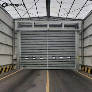 <span class=keywords><strong>Porta</strong></span> Avvolgibile Industriale ad Alta Velocità Resistente al Vento con Telaio in Acciaio Zincato e Bordo di Sicurezza per Ingressi Esterni di Fabbriche - Product Image 3