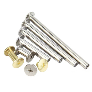 Tornillo <span class=keywords><strong>Chicago</strong></span> con ranura hembra a macho, remache de tornillo <span class=keywords><strong>Chicago</strong></span> M3, tornillos y tuercas <span class=keywords><strong>Chicago</strong></span> decorativos iridiscentes con cabeza hexagonal plana - Product Image 2