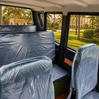 Buggy de patrouille électrique 6 places 48V 60V 72V, véhicule utilitaire pour hôtels, resorts, sécurité et usage communautaire