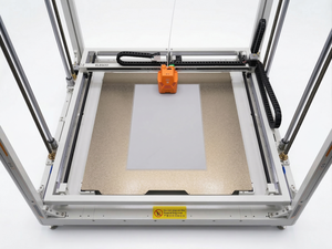 Plataforma de Impresión PEI de Gran Tamaño de 820 mm para Impresora 3D OrangeStorm <span class=keywords><strong>Giga</strong></span>, Placa de Construcción de Doble Textura Dorada, Superficie de Construcción de una Sola Pieza - Product Image 4