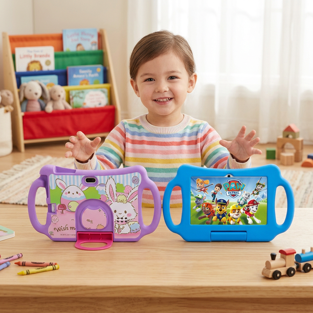 7 Inch Android 7 Kids Learning Tablet Quad Core Education Tablet Pc 7 Inch Wifi Tabs for Kid