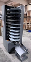 HA610 automatique haute efficacité 10 bacs papier collateur machine écran tactile contrôle numérique feuille collecte machine livret fabricant