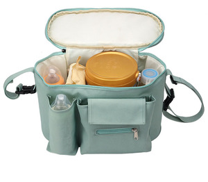 Bolso organizador <span class=keywords><strong>de</strong></span> viaje para cochecito <span class=keywords><strong>de</strong></span> bebé, organizador <span class=keywords><strong>de</strong></span> pañales, bolso <span class=keywords><strong>de</strong></span> lona para cochecito - Product Image 5