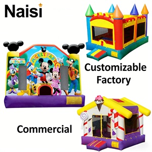 I bambini all'aperto di uso domestico della cina giocano il <span class=keywords><strong>castello</strong></span> gonfiabile di salto dei buttafuori per i bambini - Product Image 3