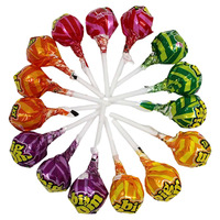 Sucettes classiques aux fruits XXL de grande taille, 22g, bonbons durs, vente en gros d'usine