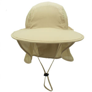Chapeau de soleil d'extérieur à large bord avec visière, protection UV UPF 50+, séchage rapide, <span class=keywords><strong>Gore</strong></span>-Tex, polyester, avec rabat de cou pliable - Product Image 1