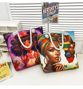 Sac bandoulière en toile style dessin animé pour femme, sacoche de téléphone/appareil photo, sac messager pour l'école - Vente en gros - Product Image 6