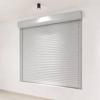Panneau de fenêtre à volet roulant en aluminium avec âme isolante en mousse de polyuréthane