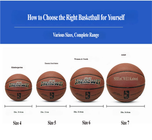 Ballon de basketball léger personnalisé en usine, résistant à l'usure et antidérapant, taille 7 spécifique au jeu - Product Image 3