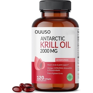 Omega 3 dell'Oceano Atlantico in Capsule Molli, Olio di Krill Antartico, Dosaggio per Adulti - Product Image 1