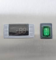 Table de réfrigérateur et de congélateur commerciale en acier inoxydable série GN3200