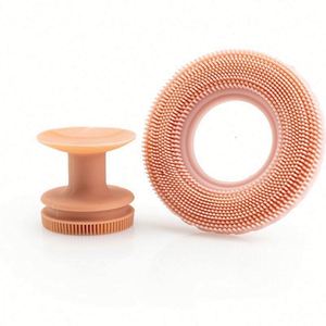 New Design BPA-Free Soft Silicone Facial Scrubber Body Wash Brush Bathroom Shower Exfoliation Tool for <b>Bath</b> Toilet Supplies - Product Image 4