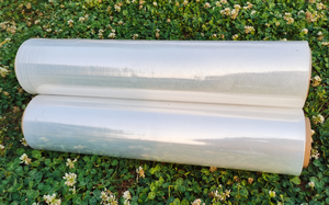 Transparent Soft <b>Plastic</b> Pallet Stretch Film Wrap Reusable 50cm Width <b>Roll</b> Moisture Proof LLDPE PE Casting Processed Packaging - Product Image 2