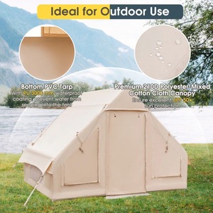 Grande tente gonflable familiale pour le camping en plein air, accessoire très vendu pour les aventures en plein air - Product Image 3