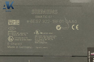 6ES7322-1BF01-0AA0 Siemens S7-300ดิจิตอลเอาท์พุทแยก SM 322แยก8 DO 24 V โมดูล DC - Product Image 4