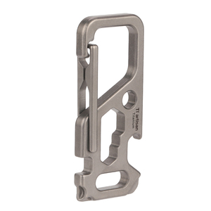 Móc Khóa Titan Ngoài Trời Mới Nhất Móc Khóa Tua Vít Dụng Cụ Mở Chai Khóa An Toàn Tháo Nhanh Móc Đa Năng - Product Image 1