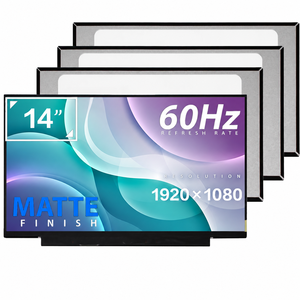 Écran d'affichage professionnel 14 pouces 60Hz FHD Slim EDP 30 broches 1920x1080 sans écran tactile, modèle B140HAN04.1 NV140FHM-N61, pour centre de réparation - Product Image 2