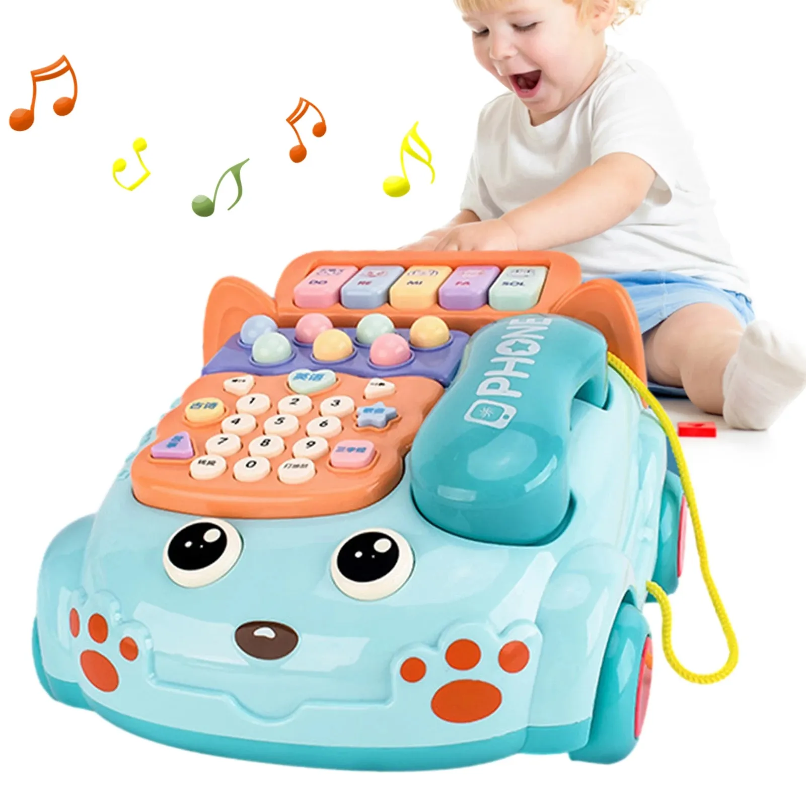 Đồ Chơi Trẻ Em Đồ Chơi Điện Thoại Piano Âm Nhạc Montessori Cho Bé Gái 13 24 Tháng Đồ Chơi Điện Thoại Di Động