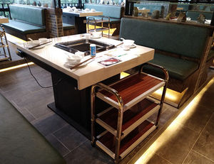 Aopa Koreaanse <span class=keywords><strong>Bbq</strong></span> Restaurant Apparatuur Commerciële Koreaanse <span class=keywords><strong>Bbq</strong></span> Grill Tafel - Product Image 3