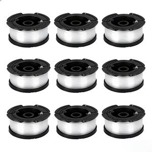 AF-100 9PCS Hilo de repuesto para desbrozadora Black&Decker GH900 LST220 MTC 220 OD 0.065" 1.6mm 30FT AF1003ZP - Product Image 1