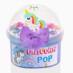 Nuevo Set de Slime de Mantequilla de Unicornio con Aroma a Helado de 200 ml – Set de Juguetes Educativos para Niños para Aliviar el Estrés y Hacer Manualidades - Product Image 1